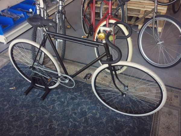 Goedkoop single speed fiets bouwen.