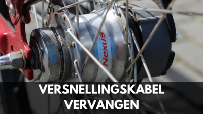 Versnellingskabel vervangen – Shimano Nexus 7 speed