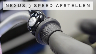Shimano Nexus 3 speed afstellen