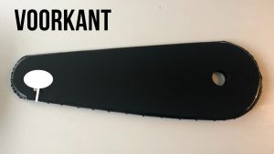 Lakdoek kettingkast knippen voorkant