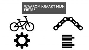 Waarom kraakt mijn fiets?