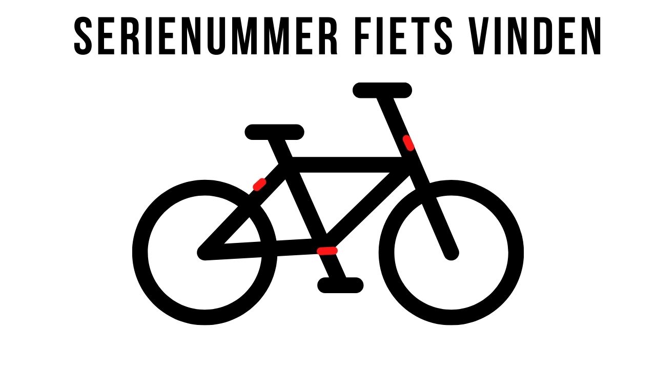 Serienummer fiets vinden
