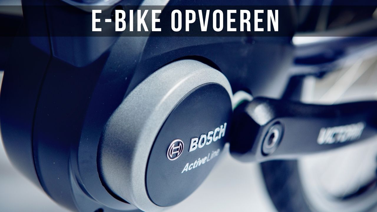 E-Bike opvoeren